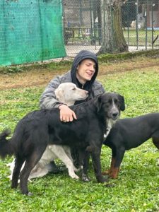 Tobias Bommer und Kira Klébesz